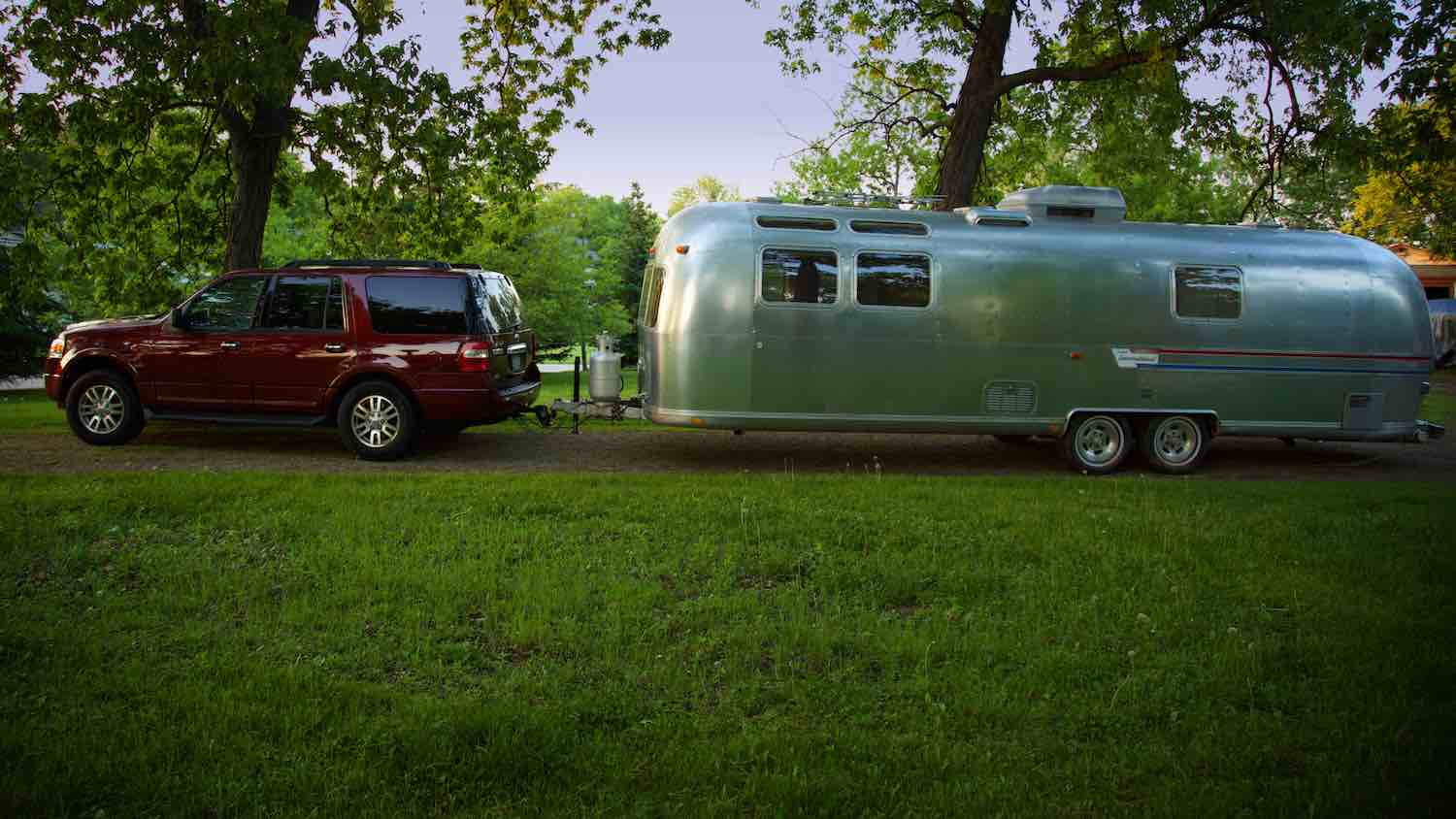 Time to camp with our Land Yacht Airstream Travel Trailer.
